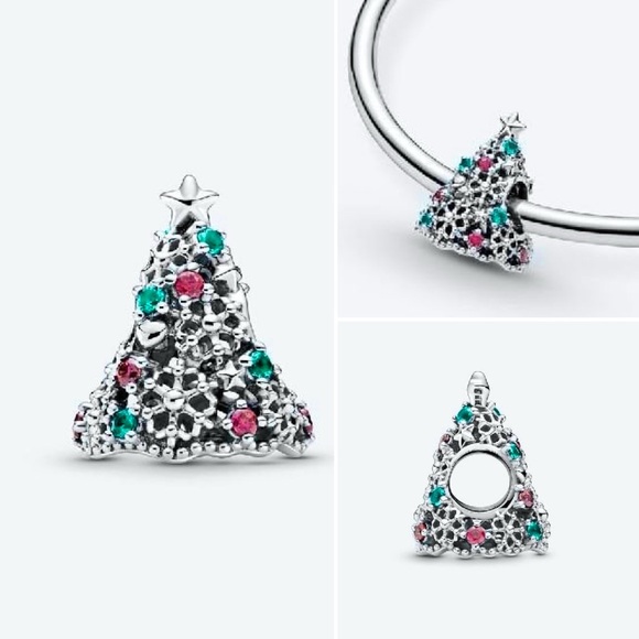 Pandora Christmas Tree Charm - Picture 1 of 12